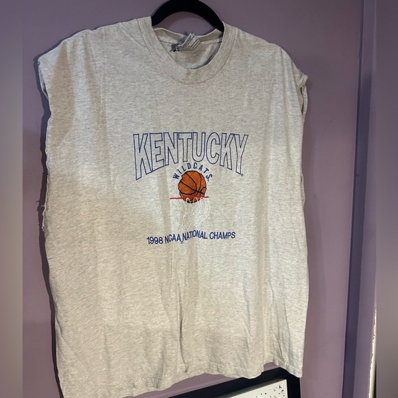 Lee Other - 🌷2/30🌷 Vintage men’s Lee Kentucky Wildcats 1998 NCAA National Champs tank